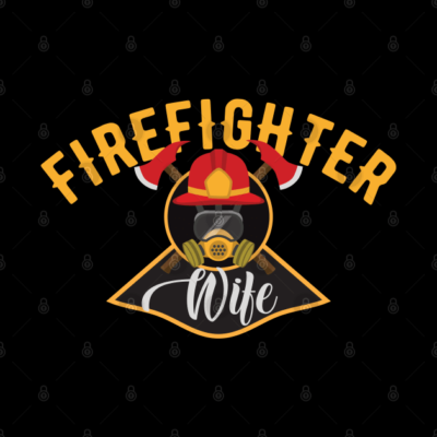 Firefighter Wife Throw Pillow Official Firefighter Merch