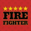 Five Star Fire Fighter Throw Pillow Official Firefighter Merch