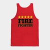 Five Star Fire Fighter Tank Top Official Firefighter Merch