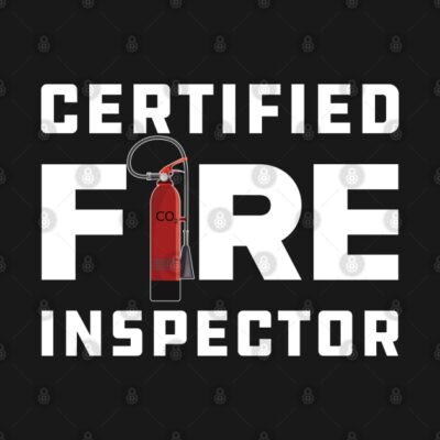 Certified Fire Inspector Tank Top Official Firefighter Merch