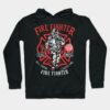 Fire Fighter Fire Department All Equal Except The  Hoodie Official Firefighter Merch