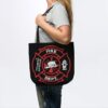 Distressed Firefighter Logo Tote Official Firefighter Merch