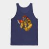 Fire Fighter With Axe Tank Top Official Firefighter Merch