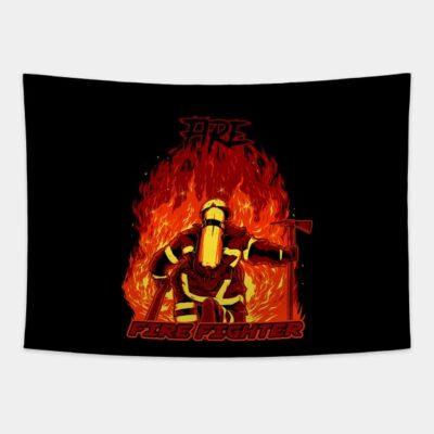 Fire Fighter Tapestry Official Firefighter Merch