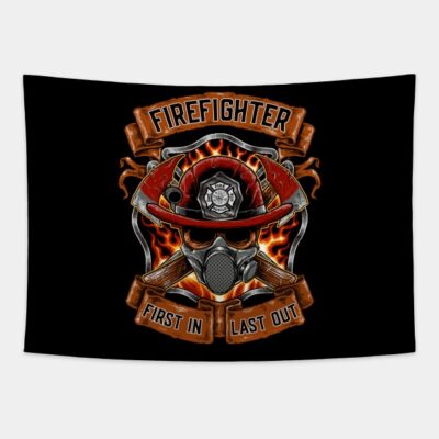 Fire Fighter Tapestry Official Firefighter Merch