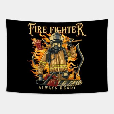 Fire Fighter Tapestry Official Firefighter Merch