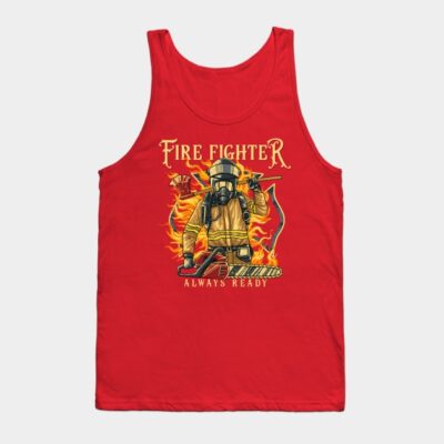 Fire Fighter Tank Top Official Firefighter Merch