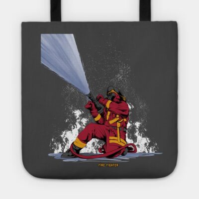 Fire Fighter Tote Official Firefighter Merch