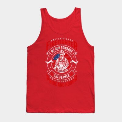 Fire Fighter Tank Top Official Firefighter Merch