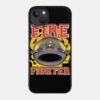 Fire Fighter Black Helmet Phone Case Official Firefighter Merch