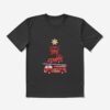 Christmas Firetruck Tree Christmas Firefighter Gift Christmas Fire Hall T-Shirt Official Firefighter Merch