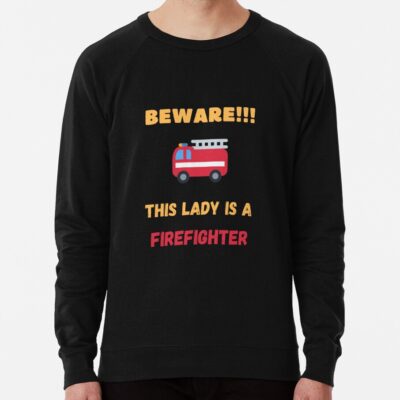 Firefighter Lady Sweatshirt Official Firefighter Merch