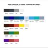 tank top color chart - Firefighter Gifts World